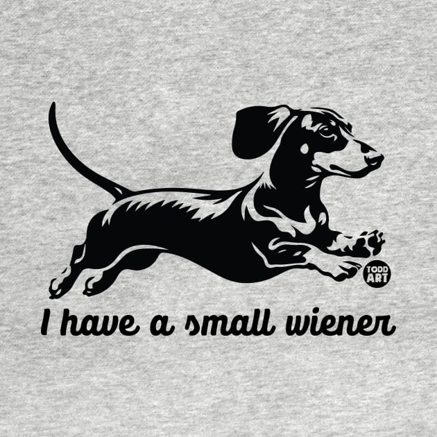 small wiener by toddgoldmanart